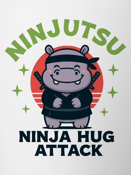 Ninja Cuddle Hippo