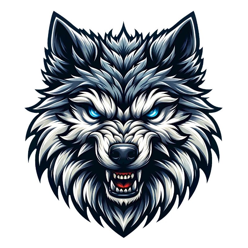 Wolf portrait