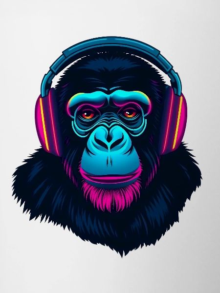 Monkey as DJ