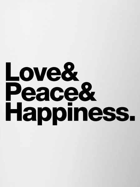 love peace happiness
