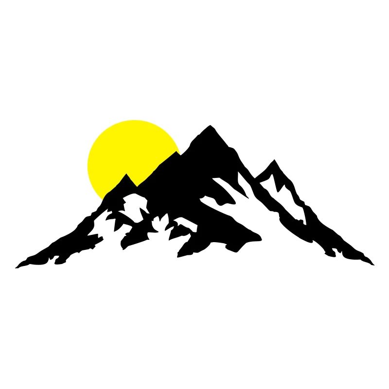 Mountain and Sunrise, Mountains