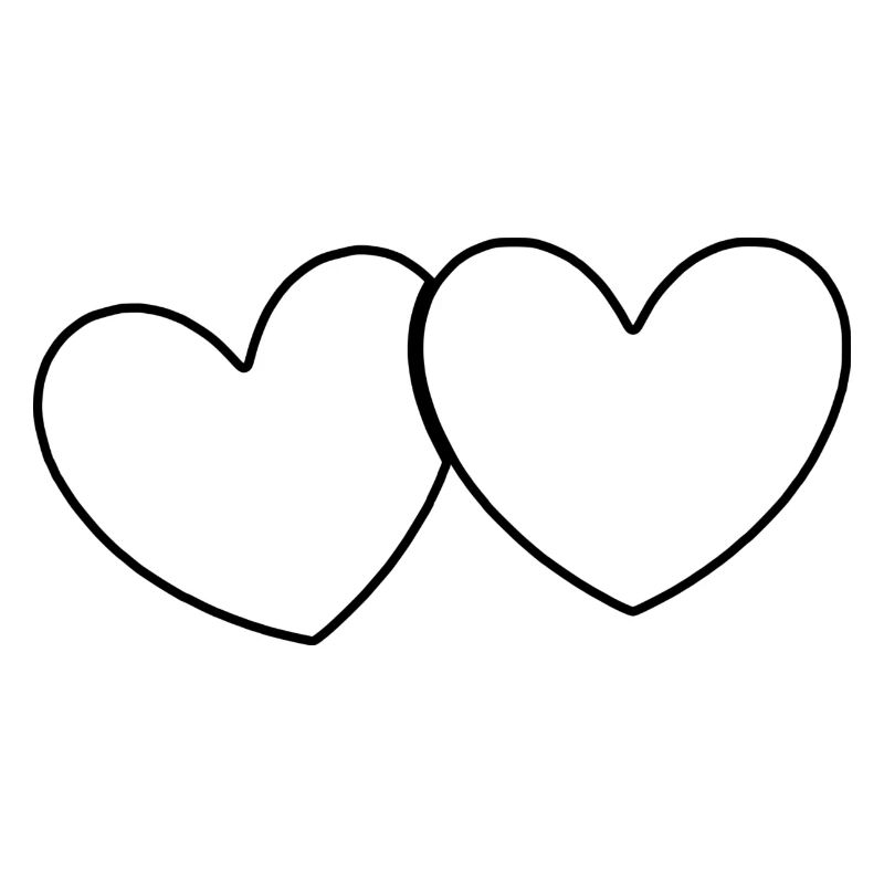 Schwarzes Herz Geschenk