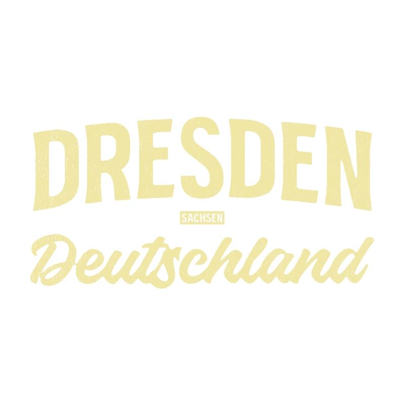 Dresden Retro Font Print