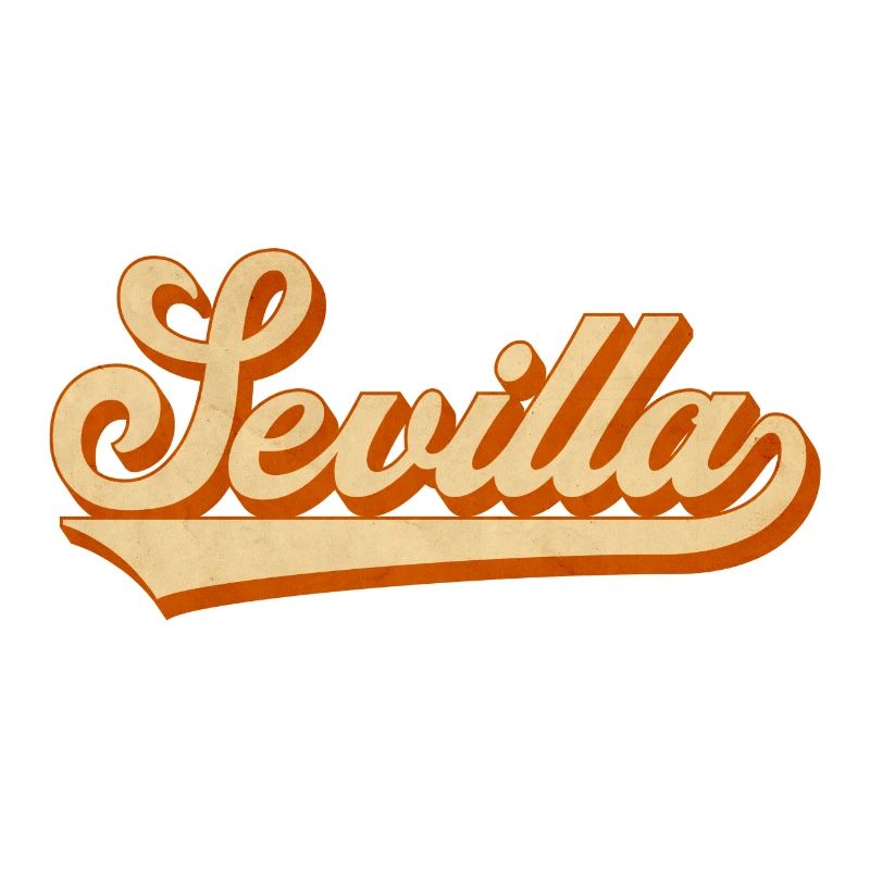 Sevilla Retro lettering