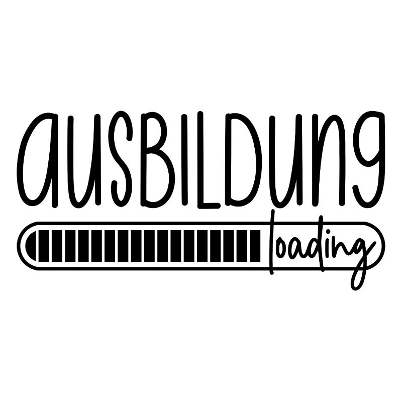 Ausbildung loading Azubi Azubine Auszubildender