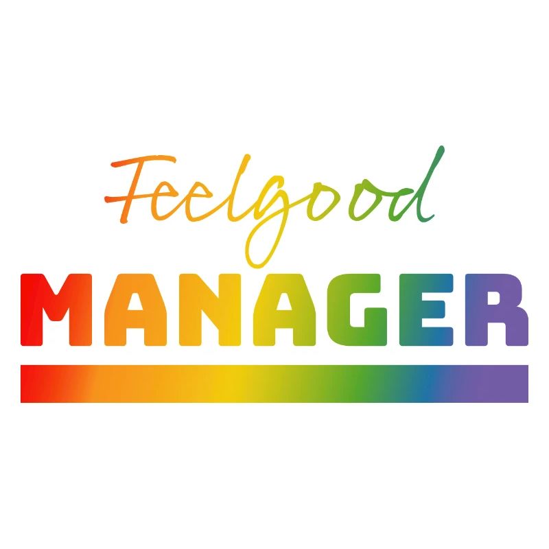 Tshirt Feelgood Manager rainbow