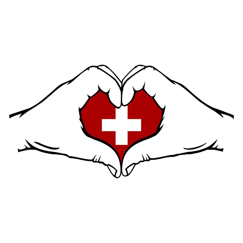 Schweiz Herzform