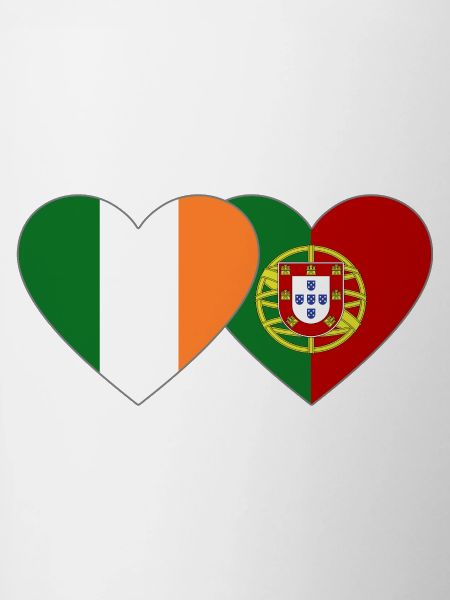 Flag of Ireland Portugal