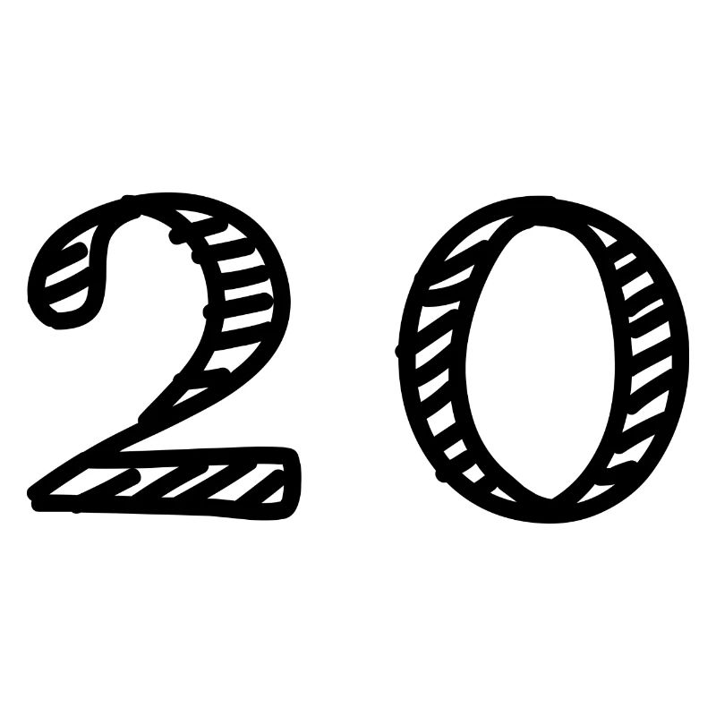 20. 20 ANS. 20e ANNIVERSAIRE. ANNIVERSAIRE 20 ANS.
