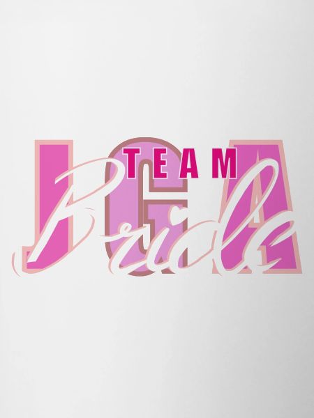 Team Bride Heart Logo Design
