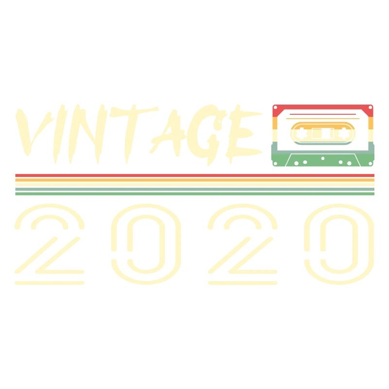 2020 Original 2020 Retro Geburtstagsgeschenk 2020