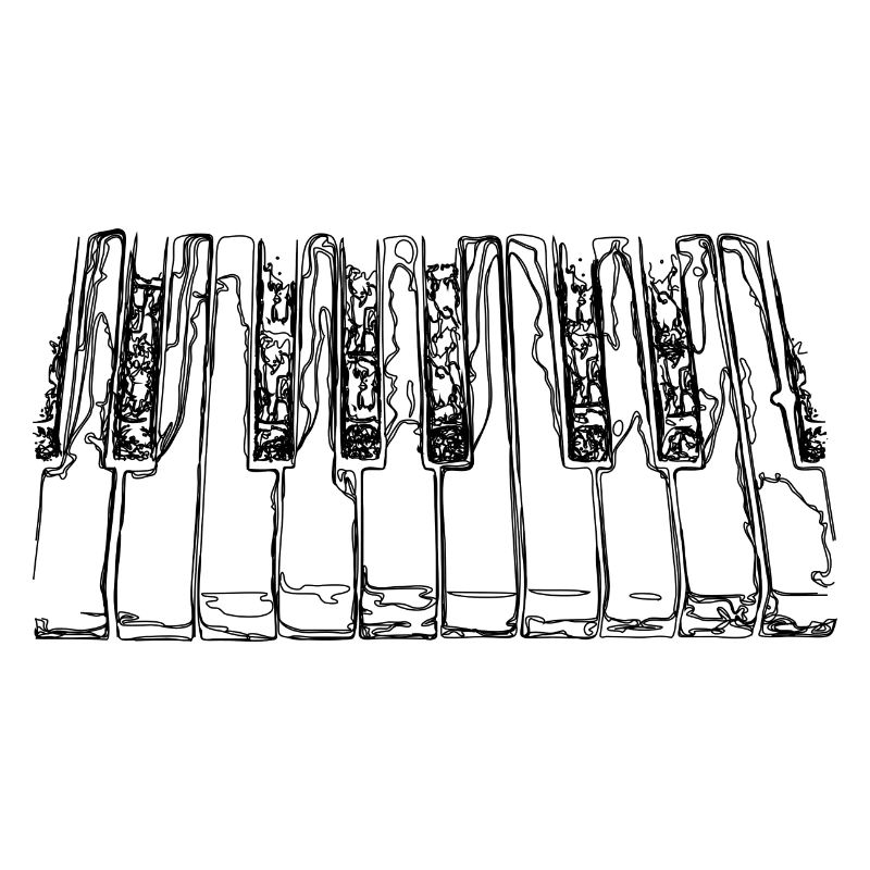 Clavier de piano