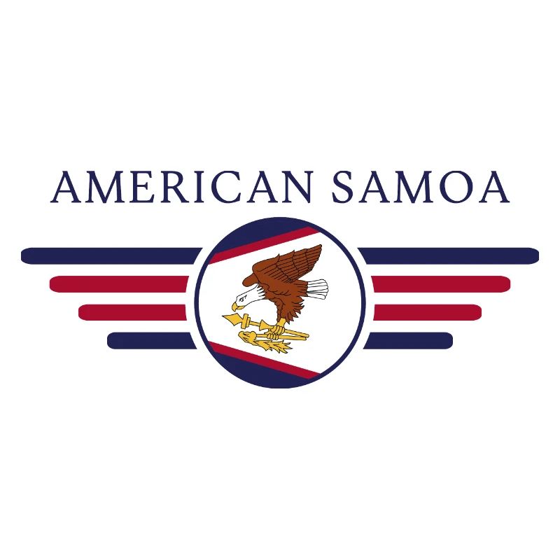 American Samoa, Elegance Style Design T-Shirt