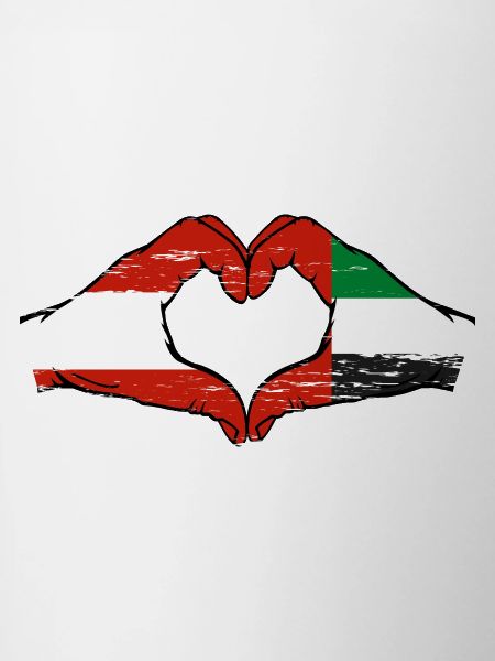 Austria United Arab Emirates Flag
