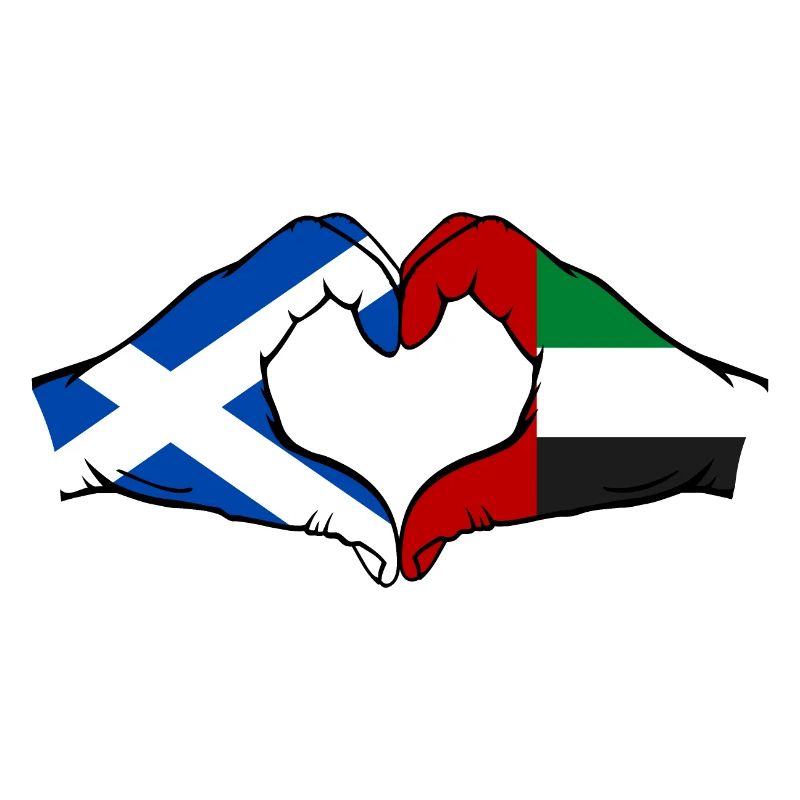 Écosse Émirats arabes unis Drapeau