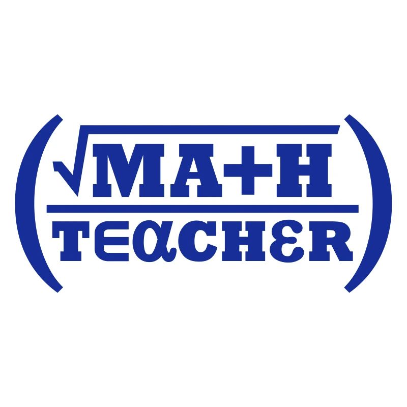 Math Teacher (lettering)