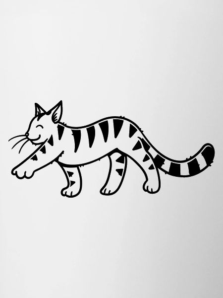 Chaton de dessin animé