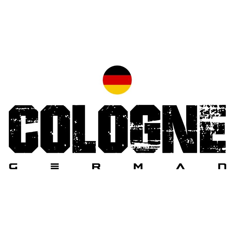 Drapeau allemand Crête Cercle