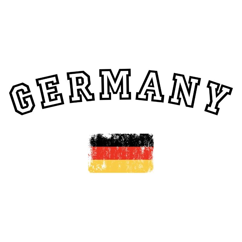Drapeau allemand à rayures Pop Art