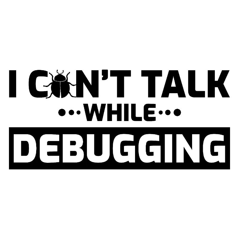 Ich kann beim Debuggen nicht sprechen