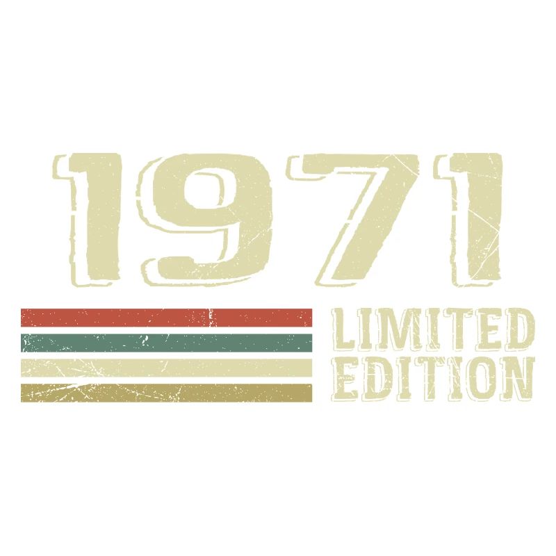 Born in 1971 Birthday 1971 Vintage 1971