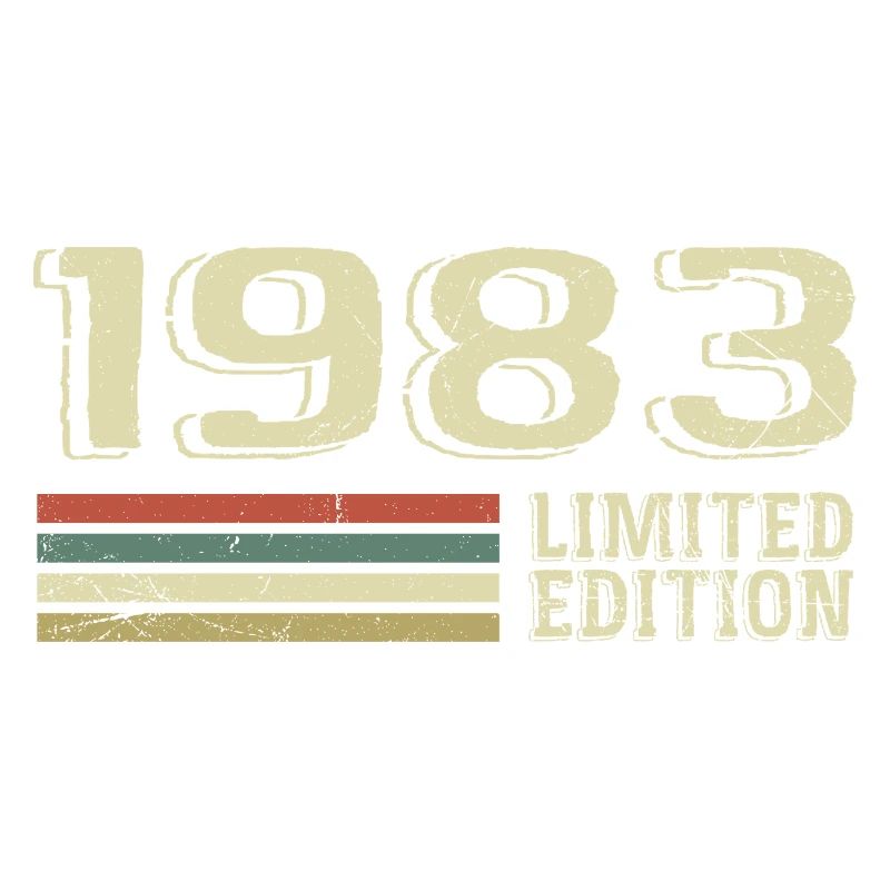 Nées en 1983 anniversaire 1983 Vintage 1983