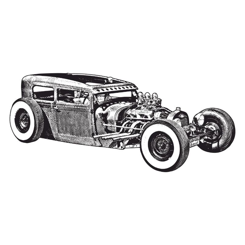 hotrod custom car