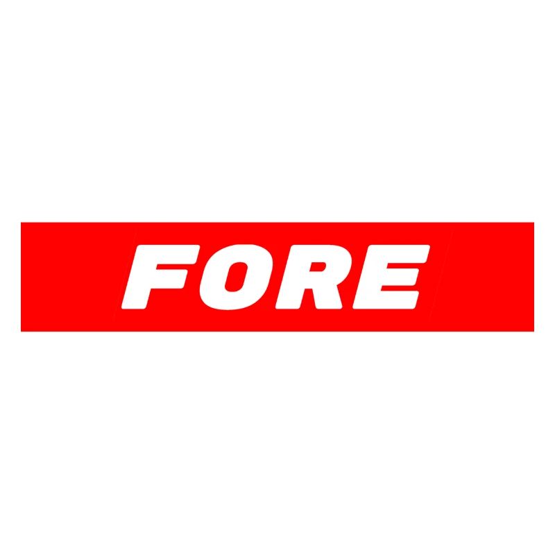 FORE Golf Attention - Golf Golfers Golfing