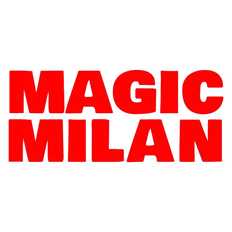 Magic Milan Logo Rot