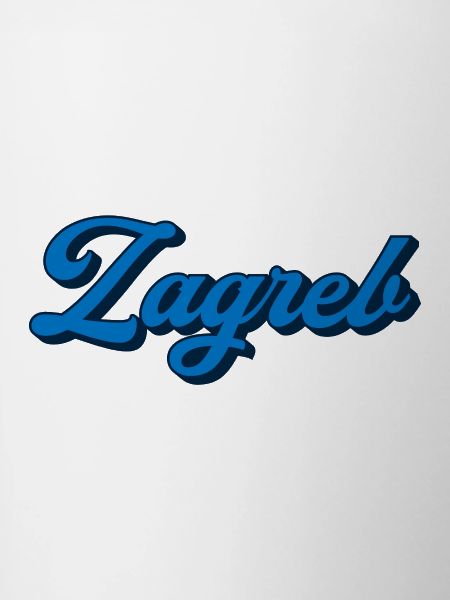 Zagreb Script Logo Style