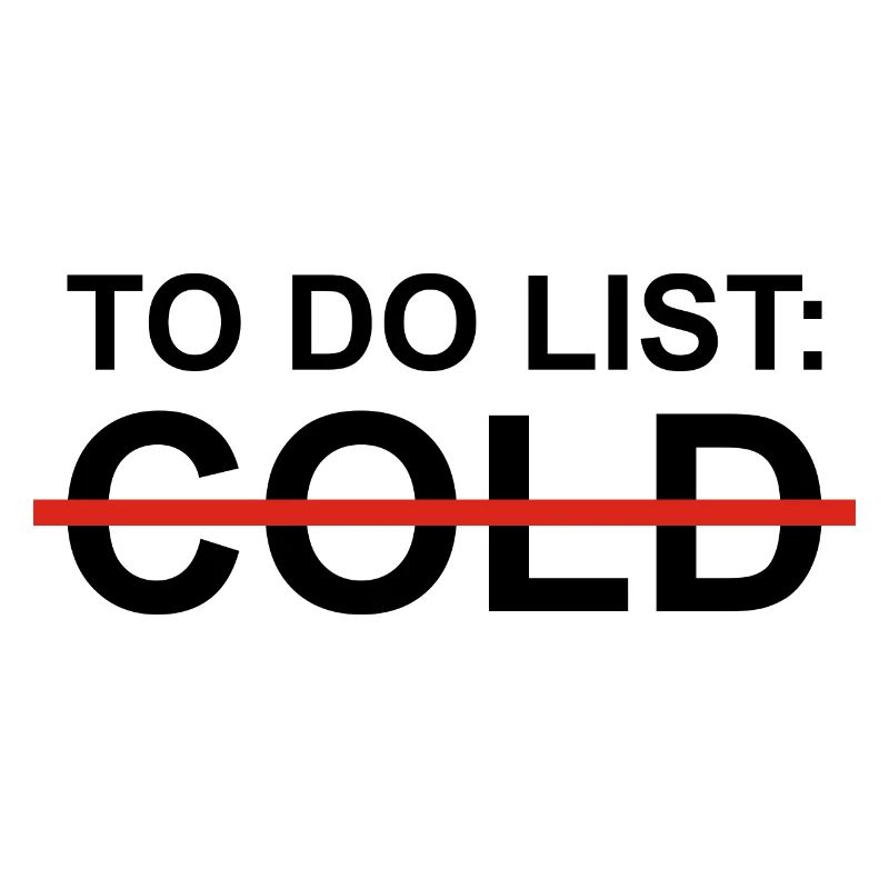 To-Do-Liste Kalter Sarkasmus
