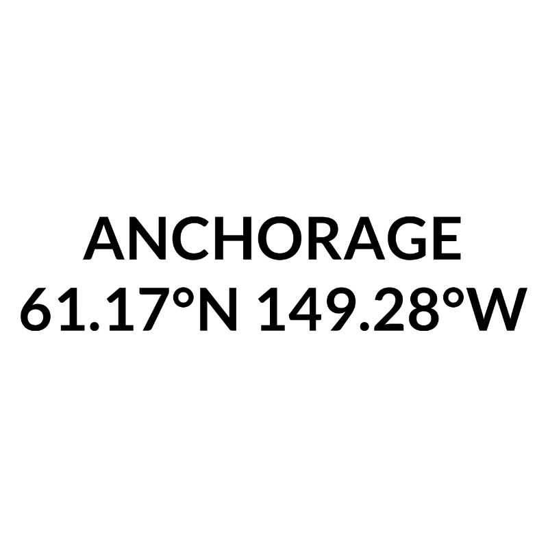 Anchorage, Alaska, USA Coordinates