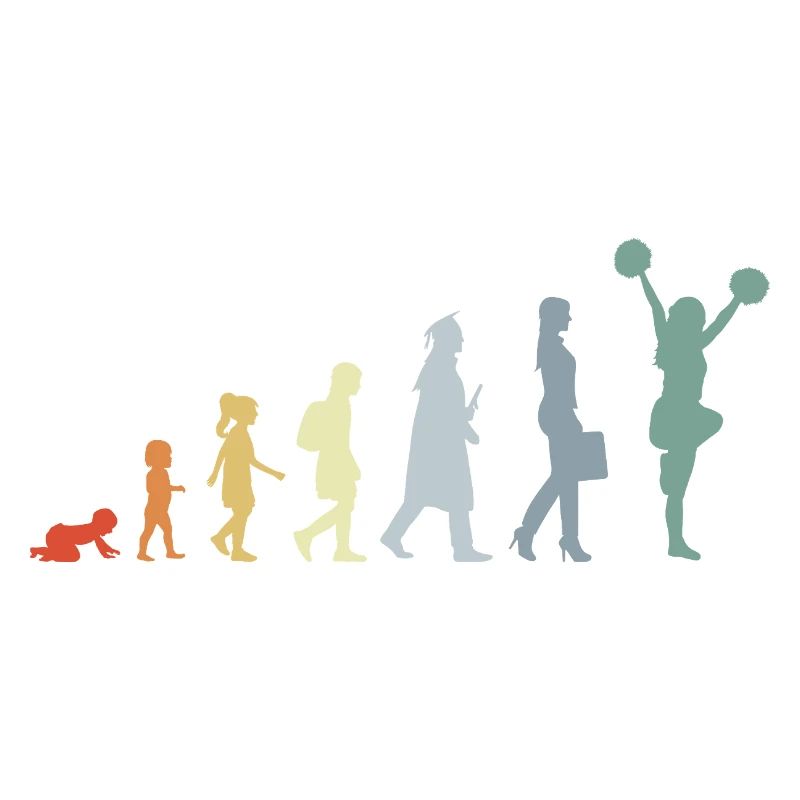 Vintage Cheerleader Evolution