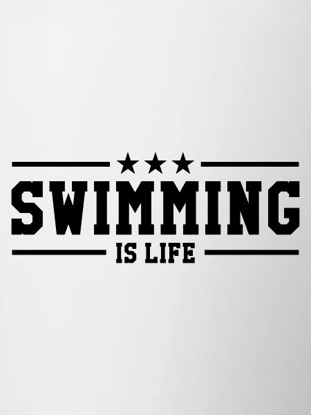 swimming is life !