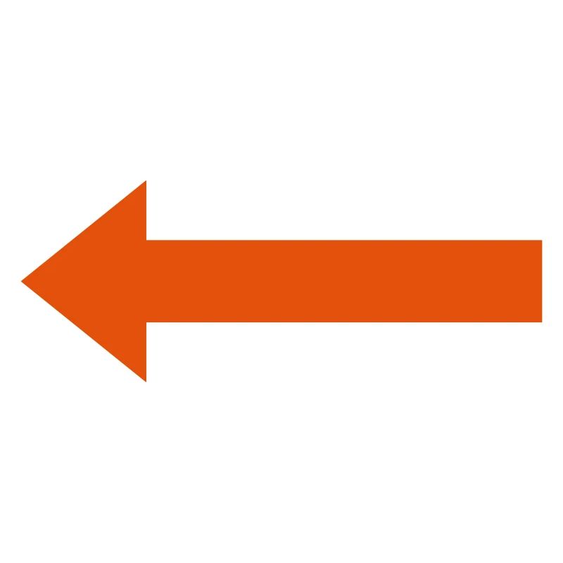 Orange left arrow