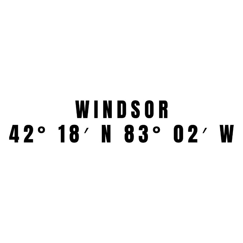 Coordonnées Windsor, Canada