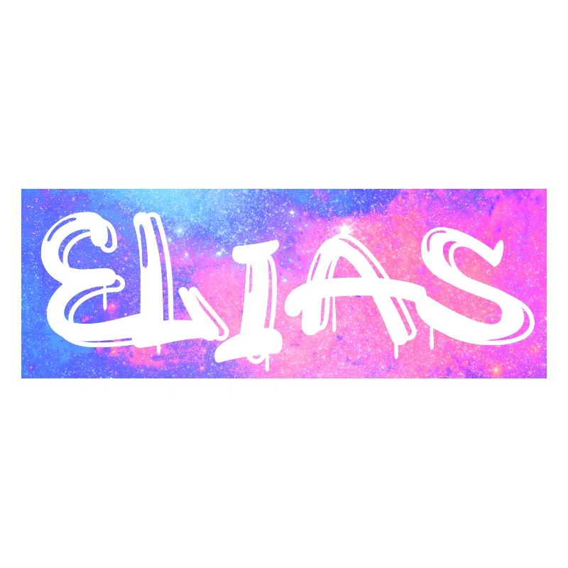 Elias Name Gift Idea Galaxy
