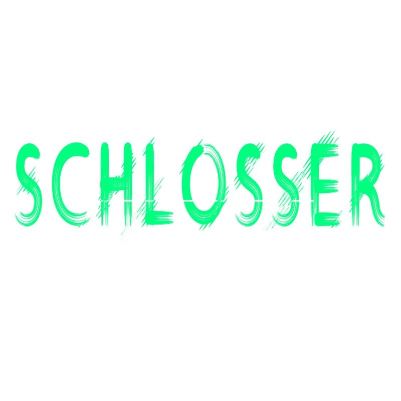 Schlosser Handwerker Design