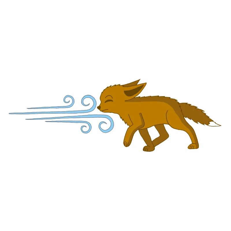 Le renard et le vent