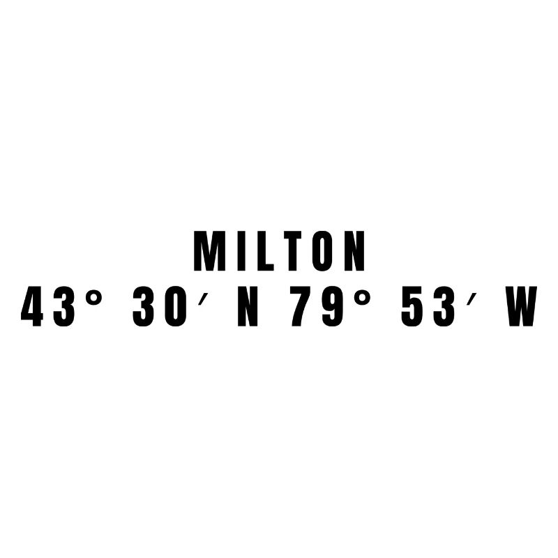 Milton, Canada Coordinates