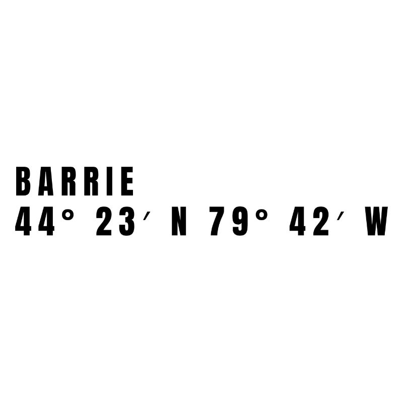 Barrie, Canada Coordonnées