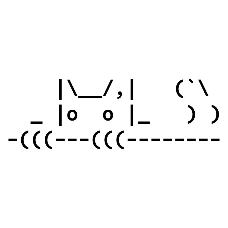 chat ascii mignon - chat ascii mignon