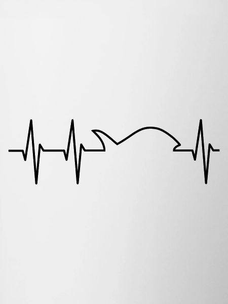 Electrocardiogram with a fish