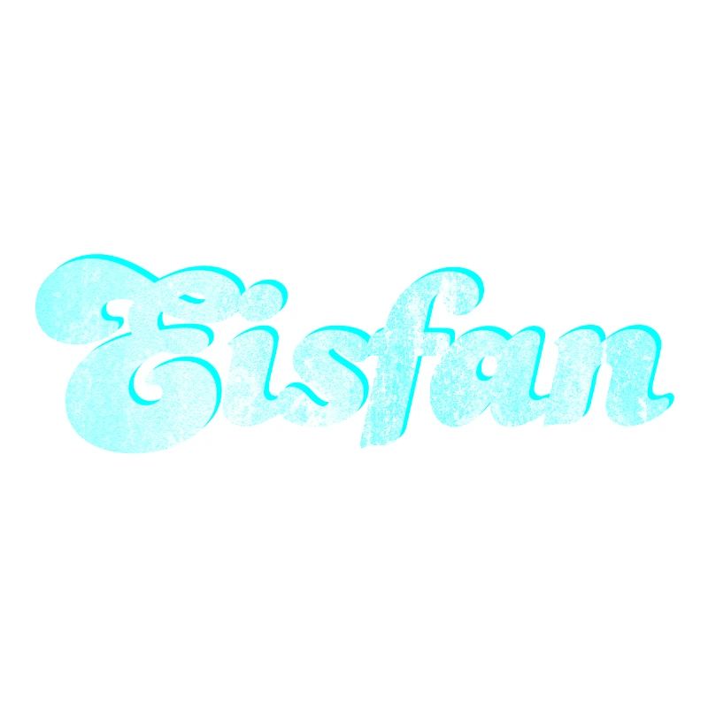 Eis Fan Eiscreme süß Sommer Eiskrem Handschrift