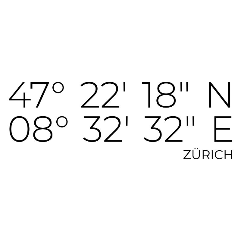 Coordonnées Zurich
