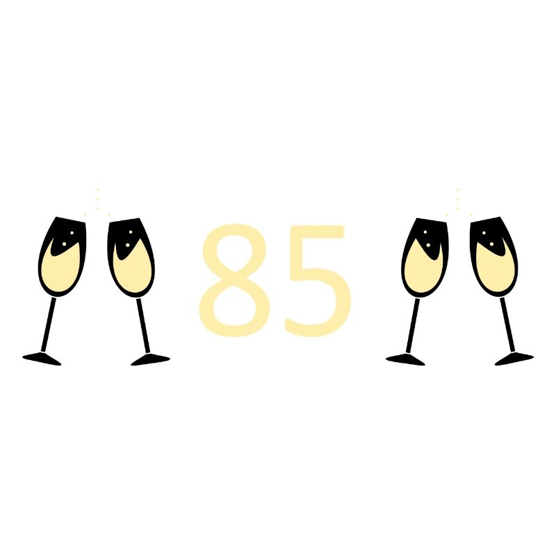 85e anniversaire 85 ans Jubilé 85 Numéro 85