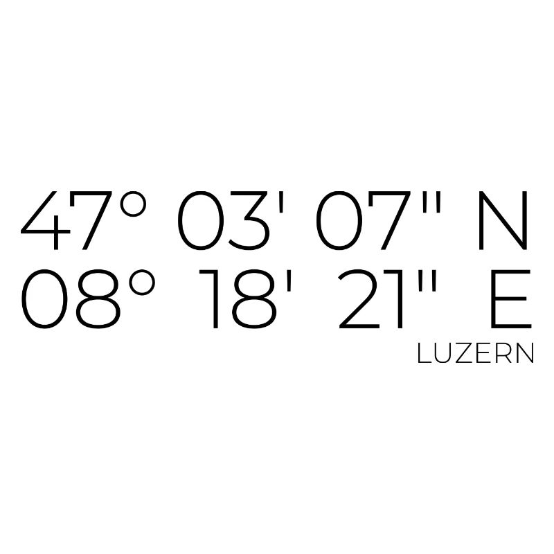 Coordonnées Lucerne