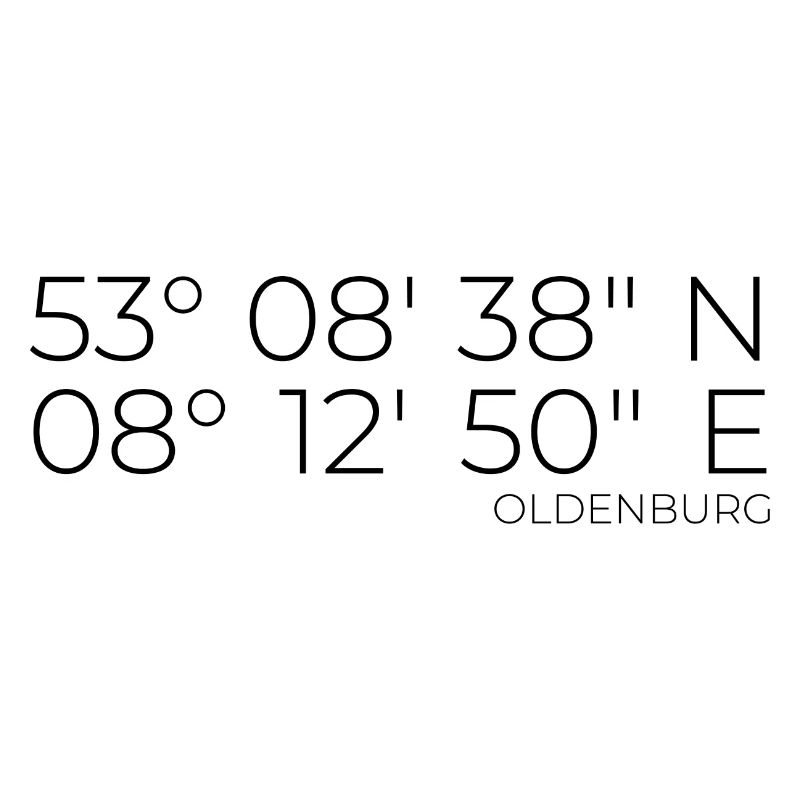 coordinates Oldenburg