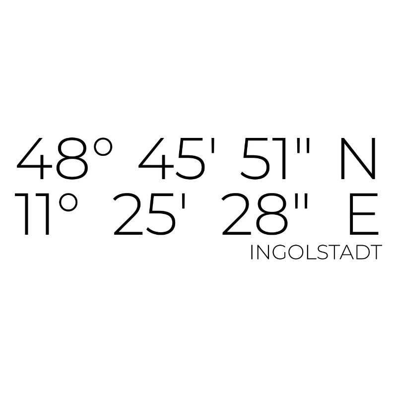 coordinates Ingolstadt