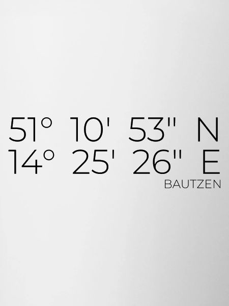 Coordinates Bautzen